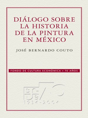 cover image of Diálogo sobre la historia de la pintura en México